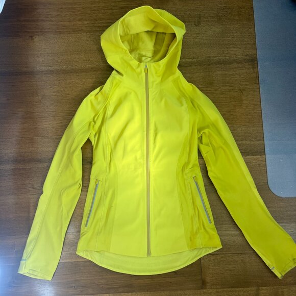 Lululemon Yellow Cross Chill Jacket - Picture 2 of 6
